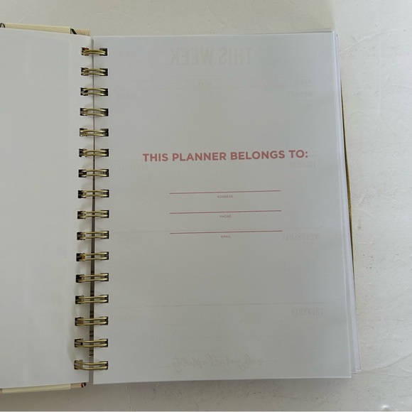 PAPER TALES UNDATED WEEKLY PLANNER NWT - Picture 4 of 11